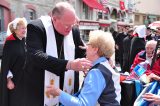 2011 Lourdes Pilgrimage - Archbishop Dolan with Malades (128/267)